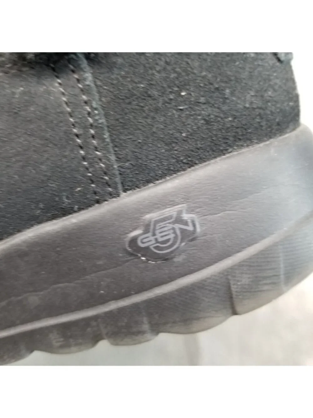 Skechers Shoes Womens Size 9 On The Go Black Suede Faux Fur Lined Boots *Read*